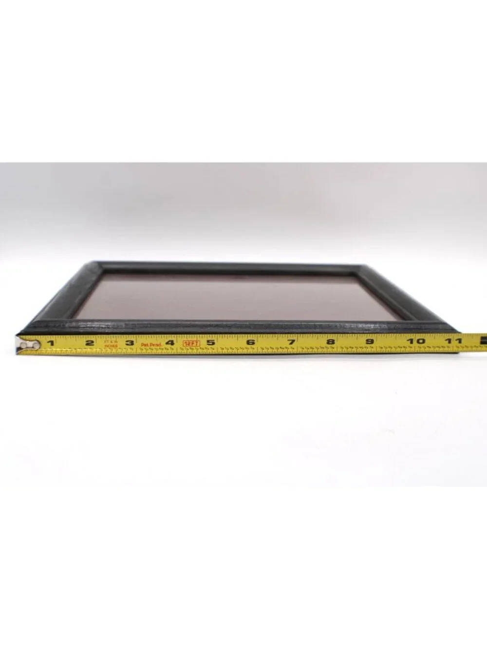 Black Wooden Picture Frame Glass Pane 8x10